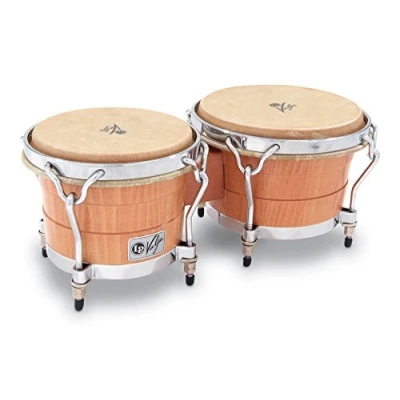 Afbeelding van Latin Percussion LP1400BW Valje Beech Wood Bongos percussie