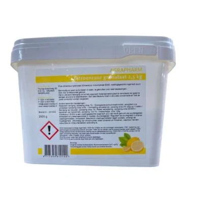 Afbeelding van Citroenzuur granlulaat 2.5kg