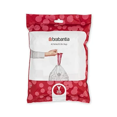 Afbeelding van Brabantia PerfectFit Vuilniszakken 20 l Code Y 40 stuks