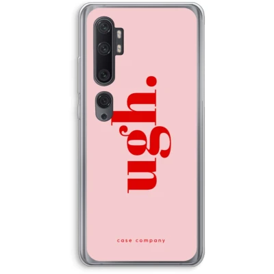 Afbeelding van Case Company® hoesje geschikt voor Xiaomi Mi Note 10 Ugh Soft Cover Telefoonhoesje Bescherming aan alle Kanten en Schermrand
