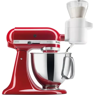 Afbeelding van KitchenAid Accessoires 5KSMSFTA zeef en weegschaal voor keukenmachine meel of suikerpoeder elektronische keukenweegschaal