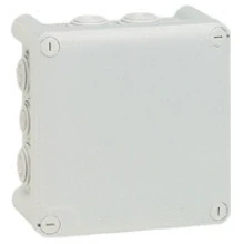 Afbeelding van Legrand Aftakdoos Plexo vierk. IP 55 waterdicht grijs 10 kabelinv