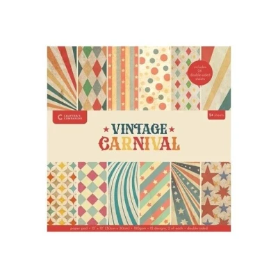 Afbeelding van CC Vintage Carnival Paperpad 30x30 cm