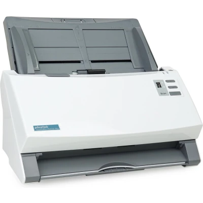 Afbeelding van Plustek SmartOffice PS456U Plus Documentscanner duplex 216 x 5080 mm 600 dpi 80 pag./min. USB
