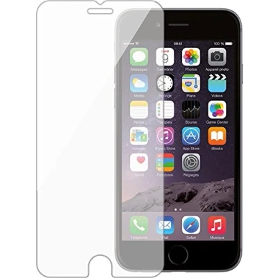 Afbeelding van Bigben Connected, Schermbeschermer Geschikt voor Apple iPhone 8 Plus / 7 6 Flat Anti kras, Transparant