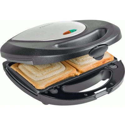 Afbeelding van Bestron Asm8010 Contactgrill 3in1 3 Sets Zwart/rvs