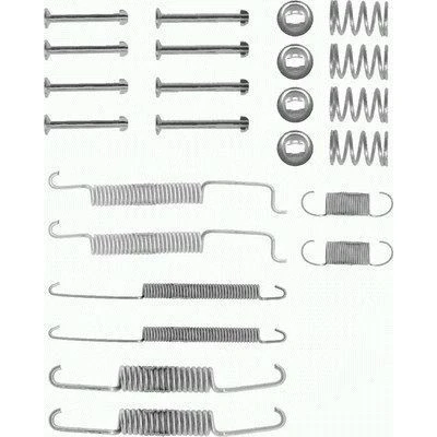 Afbeelding van HELLA 8DZ 355 200 011 Toebehoren, remschoen VOLKSWAGEN: Polo II Coupe, Passat B2 Variant, Hatchback
