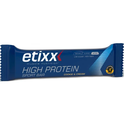Afbeelding van Etixx High Protein Bar Cookie &amp; Cream 12x55g