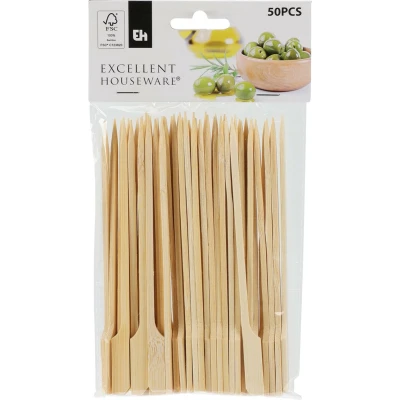 Afbeelding van Tapas prikkers 15 cm 50 st