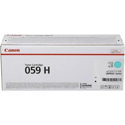 Afbeelding van Canon 059H C Toner Cyaan Hoge capaciteit
