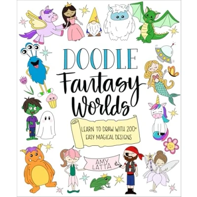 Afbeelding van Doodle Fantasy Worlds
