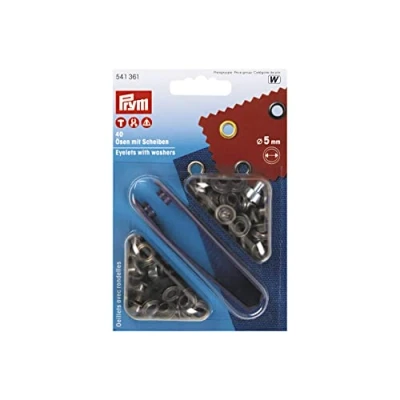 Afbeelding van Prym Ringen en schijven ms 5 mm oud