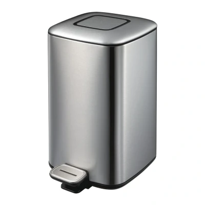 Afbeelding van EKO Regent Step Bin 12L mat RVS