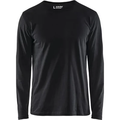 Image de T shirt manches longues noir