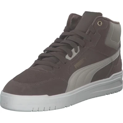 Afbeelding van Puma Shuffle Downtown MID WTR Unisex Sneakers hoog, Maat: 48, Flat bronze/desert dust/gold Schoenen