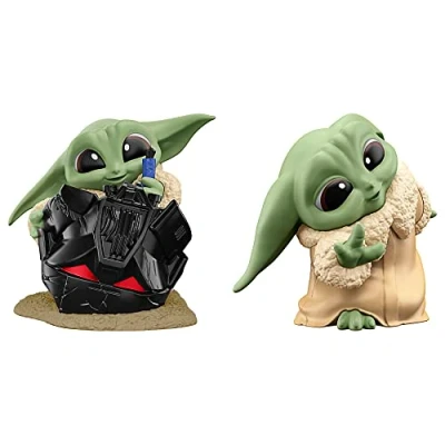 Afbeelding van Star Wars Hasbro F5941 The Bounty Collection 5 serie Grogu 2 figuren voor kinderen vanaf 4 jaar, meerkleurig, 5,5 cm