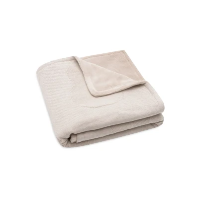 Afbeelding van Jollein Deken Ledikant 100x150cm Miffy Olive Green/Coral Fleece
