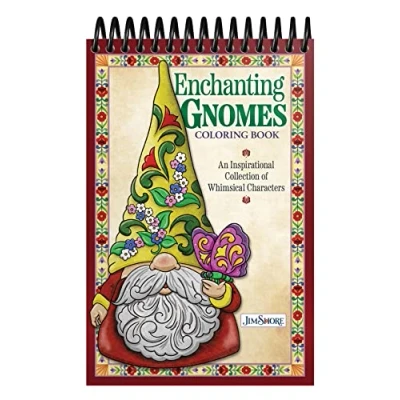 Afbeelding van Jim Shore Enchanting Gnomes Coloring Book