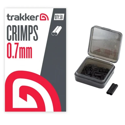 Afbeelding van Trakker Crimps 0.7mm (50 Stuks) Karper onderlijn materiaal