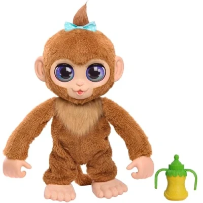 Afbeelding van FurReal Peanut the playful Monkey Interactieve pluchen Knuffelaap
