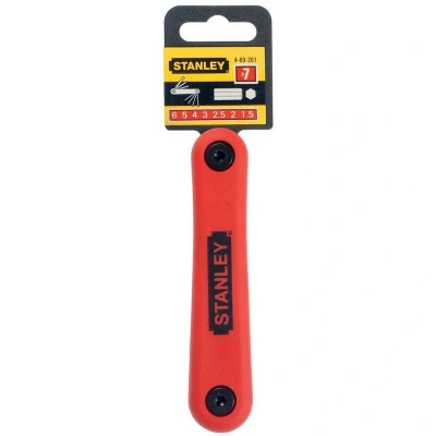 Image de STANLEY 4 69 261 jeu de clés 1,5 6mm 7 pièces