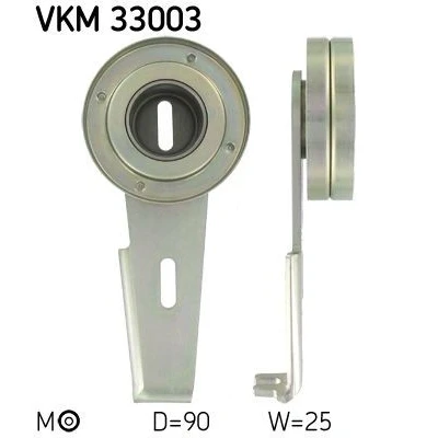 Afbeelding van Skf Spanrol (poly) V riem VKM 33003