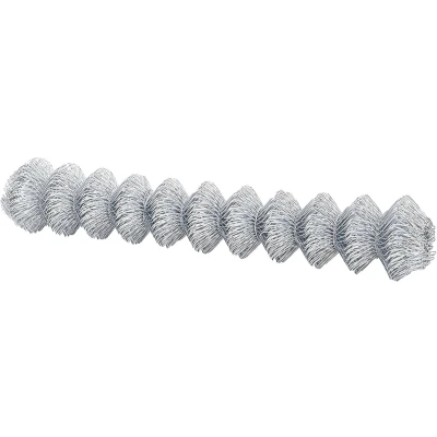 Afbeelding van vidaXL Hek van kettingschakels 1,5x10 m Gegalvaniseerd staal
