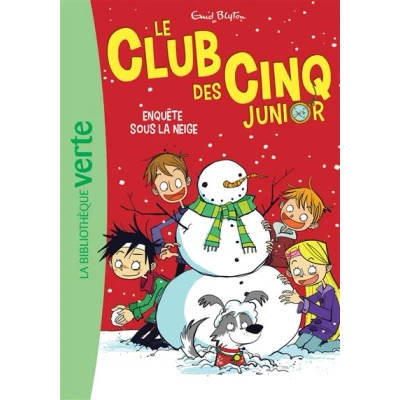 Image de Le Club des Cinq Junior 08 Enquête sous la neige