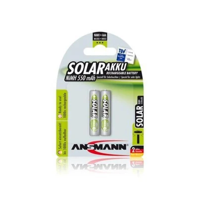 Afbeelding van Ansmann Solar Mirco / AAA Green 2 pack perfect voor zonne verlichting