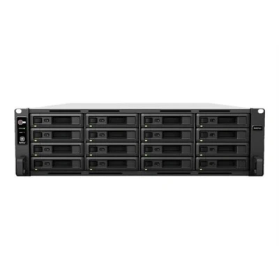 Image de Synology RackStation RS4021xs+ Serveur NAS 16 Baies rack montable SATA 6Gb/s RAID 0 1 5 6 10 JBOD disque de réserve disques secours F1 RAM Go Gigabit