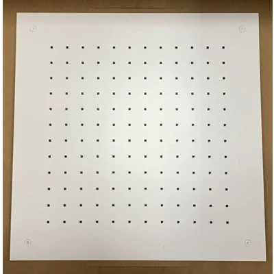 Afbeelding van Rubio grote inbouw Regendouche plafonddouchekop 50x50cm mat wit 1208953323