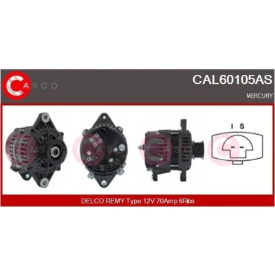Afbeelding van CASCO CAL60105AS Dynamo / Alternator 12V 70A