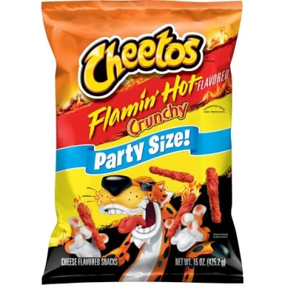 Afbeelding van Crunchy Flamin Hot Party Size Bag, 15 oz