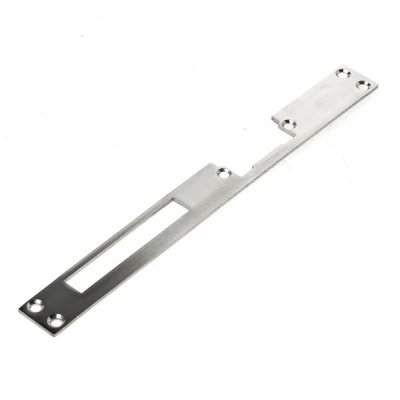 Afbeelding van Voorplaat lang (d/n) rvs tbv elek.sl.pl.