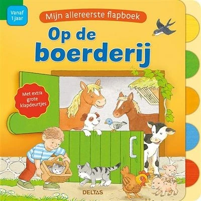 Afbeelding van Mijn allereerste flapboek Op de boerderij