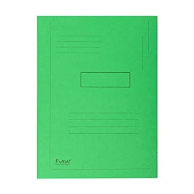 Afbeelding van Exacompta Dossiermap Forever A4 2 kleppen 290gr groen 50 stuks