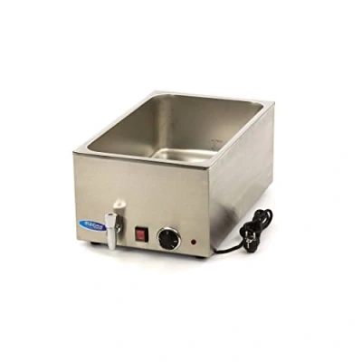 Afbeelding van Maxima Bain Marie met Tapkraan excl. 1/1 GNSet Elektrisch RVS Professioneel Voedsel Warmhouden