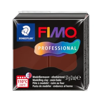 Afbeelding van STAEDTLER 8040 77 ST Fimo Prof boetseerklei, 57 g, chocolade standaard