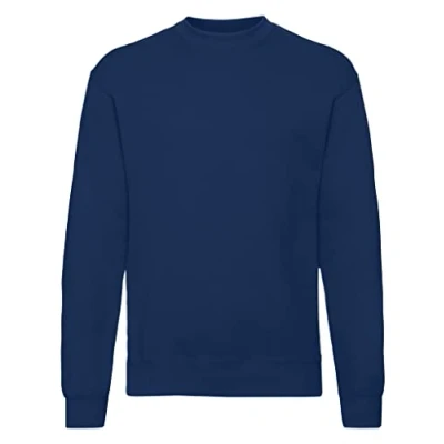 Afbeelding van Fruit of the Loom 62 202 0 herentrui, Marine.