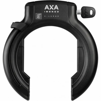 Afbeelding van Ringslot Axa Imenso Large Retractable zwart