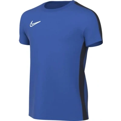 Afbeelding van Nike Academy 23 sport kinder T shirt blauw Maat 152/158