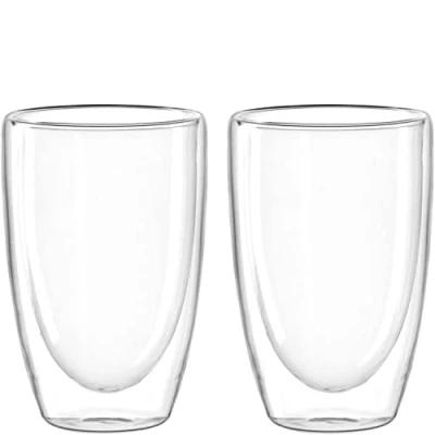 Afbeelding van Leonardo Dubbelwandige Glazen Duo 400 ml 2 Stuks