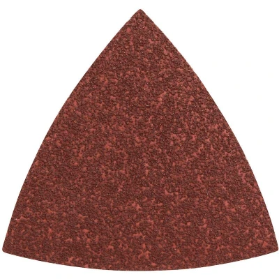 Afbeelding van Bosch Accessories 2609256A43 Deltaschuurpapier Met klittenband, Ongeperforeerd Korrelgrootte 60 Hoekmaat 82 mm 5 stuk(s)