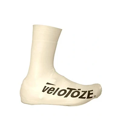 Afbeelding van Velotoze Overschoenen Road 2.0 Rubber Wit Maat L