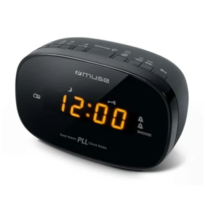 Afbeelding van Muse M 150 CR horloge radio (FM PLL, LED display, ) zwart