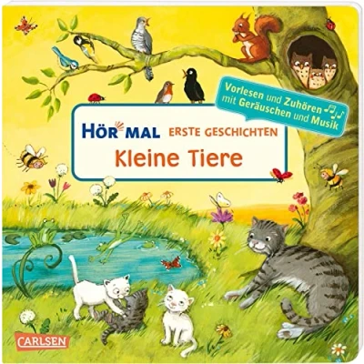 Afbeelding van Hör mal (Soundbuch): Erste Geschichten: Kleine Tiere