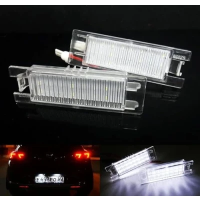 Afbeelding van RZG Set van 2 Canbus led kentekenplaatverlichting voor Astra H J Corsa C D E Insignia Meriva B Zafira K