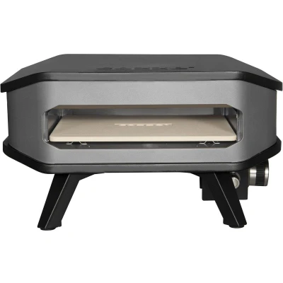 Afbeelding van Cozze Pizza Oven Gas 13&quot; met Pizzasteen 30 Mbar 5.0 KW Black / Stainless Steel