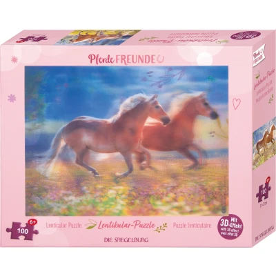 Image de Horse Friends Puzzle Lenticulaire effet 3D