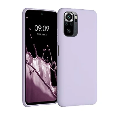 Afbeelding van kwmobile telefoonhoesje geschikt voor Xiaomi Redmi Note 10 / 10S Hoesje smartphone Back cover in lavendel